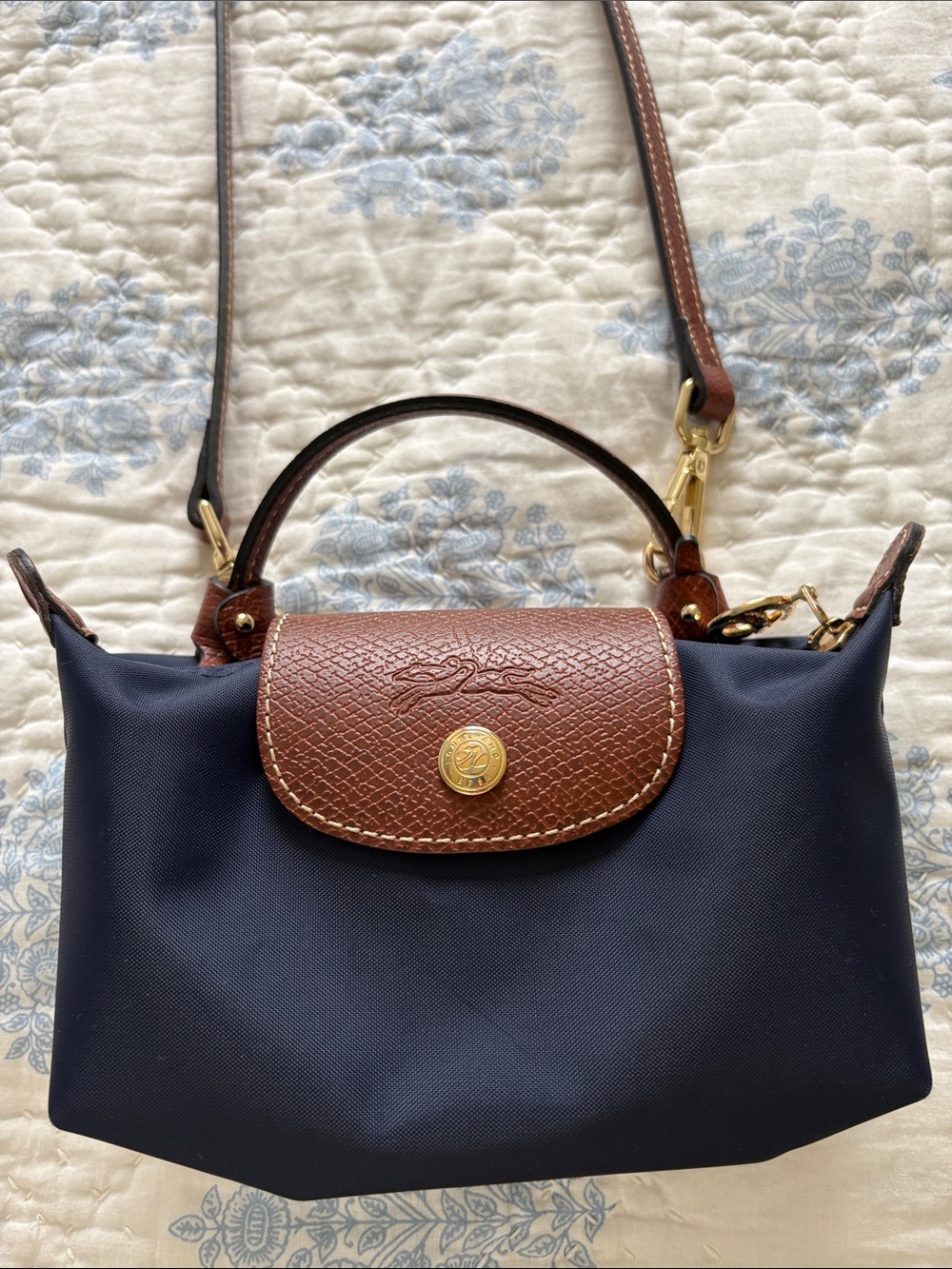 Longchamp Le Pliage Mini Crossbody Pouch - Picture 2 of 5